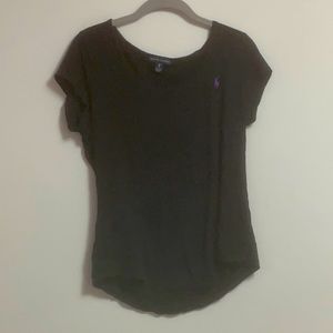 Black polo tshirt